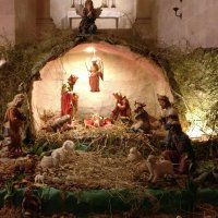 Interno del santuario della Trasfigurazione